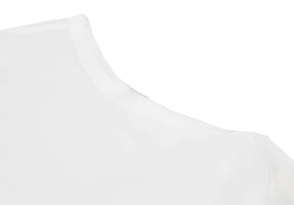 ビーヨウジヤマモトB Yohji Yamamoto 裁ち切りインサイドアウトノースリーブシャツワンピース 白3 K-124498_007