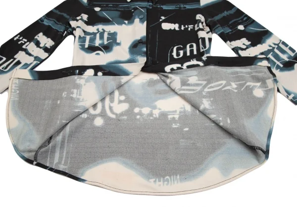 Jean Paul GAULTIER CLASSIQUE Face Printed Stretch Shirt K-124507_011
