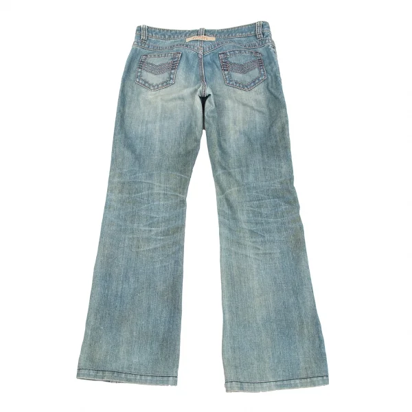 Jean's Paul GAULTIER Glitter Stitch Straight Jeans K-124516_012