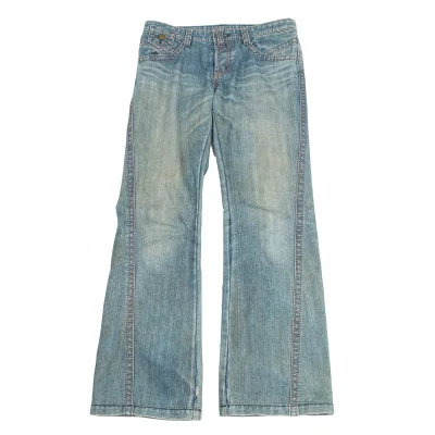 Jean's Paul GAULTIER Glitter Stitch Straight Jeans