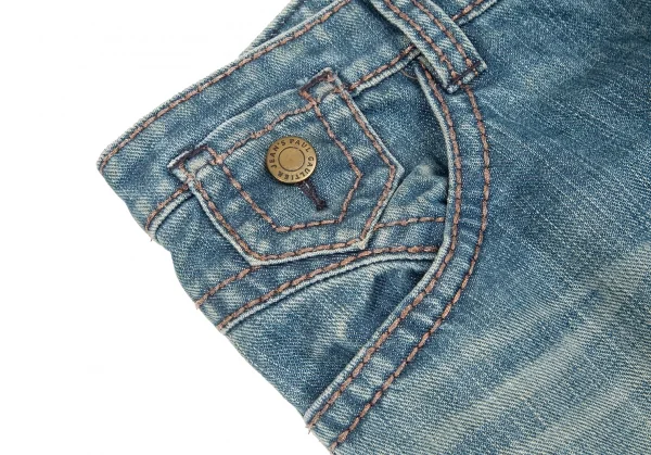 Jean's Paul GAULTIER Glitter Stitch Straight Jeans K-124516_004