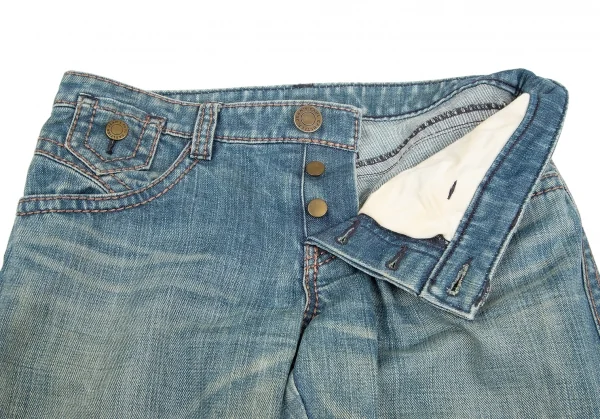 Jean's Paul GAULTIER Glitter Stitch Straight Jeans K-124516_005