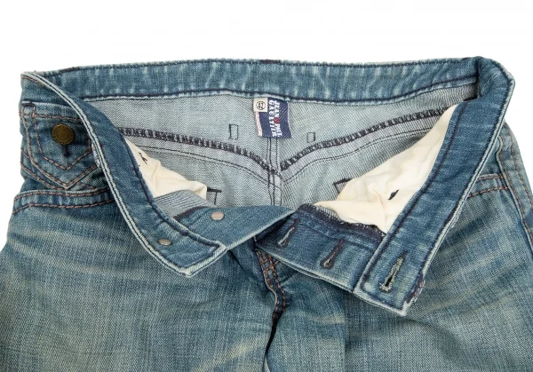 Jean's Paul GAULTIER Glitter Stitch Straight Jeans K-124516_006