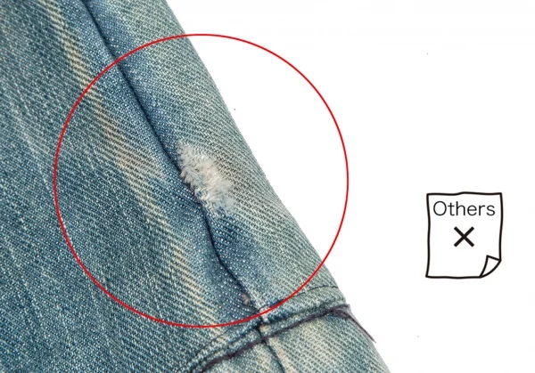 Jean's Paul GAULTIER Glitter Stitch Straight Jeans K-124516_009
