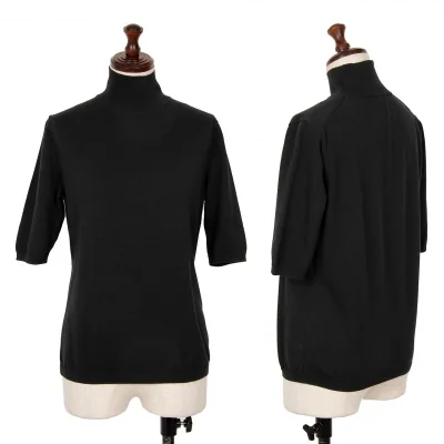 L'EQUIPE YOSHIE INABA Cotton Turtleneck Knit Sweater