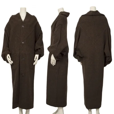 Plantation Pilling Wool Design Coat