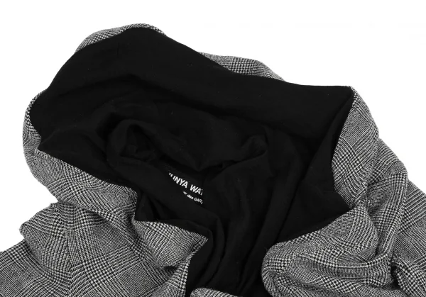 JUNYA WATANABE Glen Check Round Silhouette Deformed Jacket K-124545_003