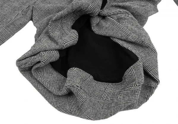 JUNYA WATANABE Glen Check Round Silhouette Deformed Jacket K-124545_006