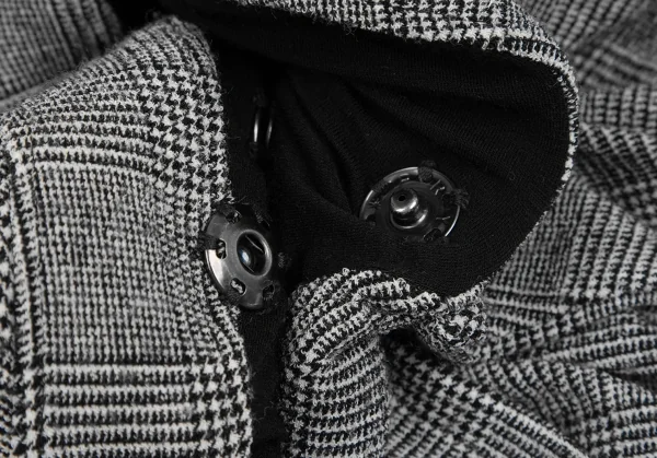 JUNYA WATANABE Glen Check Round Silhouette Deformed Jacket K-124545_007