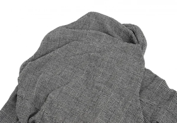 JUNYA WATANABE Glen Check Round Silhouette Deformed Jacket K-124545_010