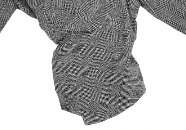 JUNYA WATANABE Glen Check Round Silhouette Deformed Jacket K-124545_011