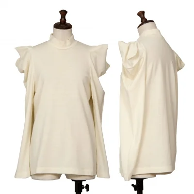 COMME des GARCONS Square Shoulder High-neck Top