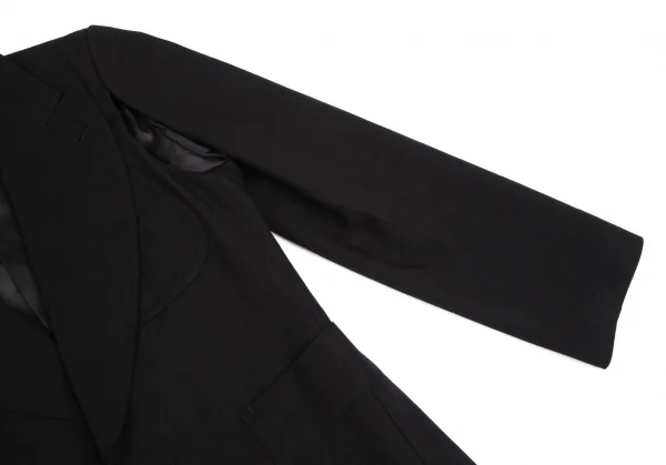 コムデギャルソンCOMME des GARCONS チェッカーデザイン1Bパッチポケットジャケット 黒S K-124556_008