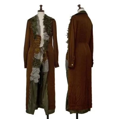 COMME des GARCONS Dyed Frill Design Coat
