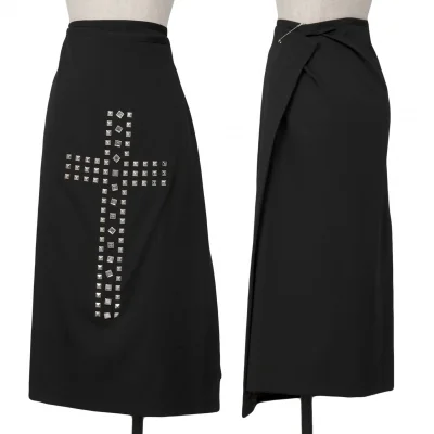 COMME des GARCONS Studs Wrap Skirt