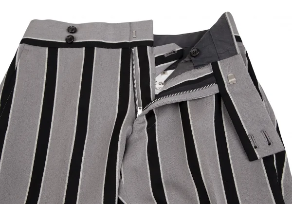 COMME des GARCONS Wool Striped Pants K-124570_005