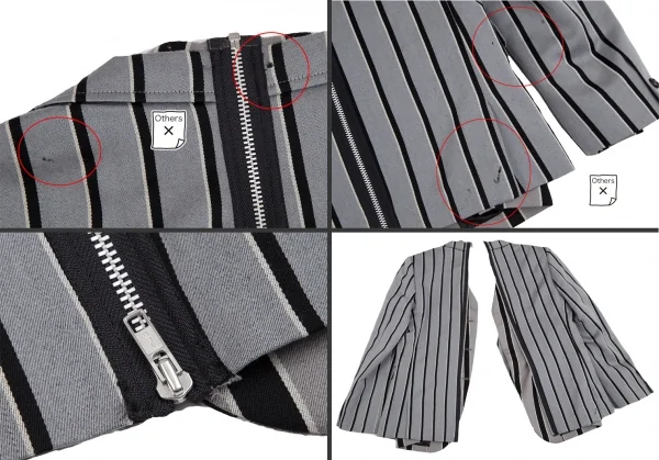 COMME des GARCONS Striped Jacket & Pants K-124571_012