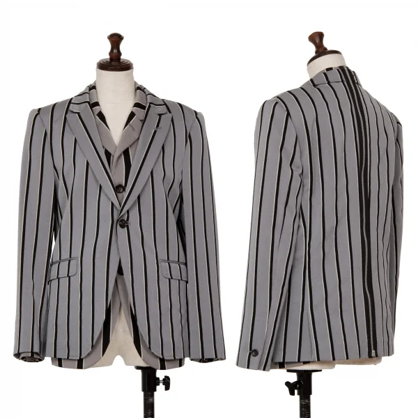 COMME des GARCONS Striped Jacket & Pants K-124571_002