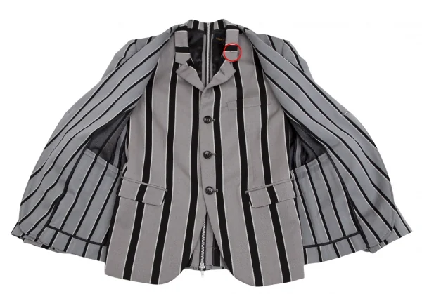 COMME des GARCONS Striped Jacket & Pants K-124571_006