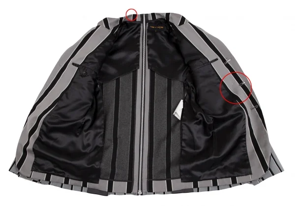COMME des GARCONS Striped Jacket & Pants K-124571_008