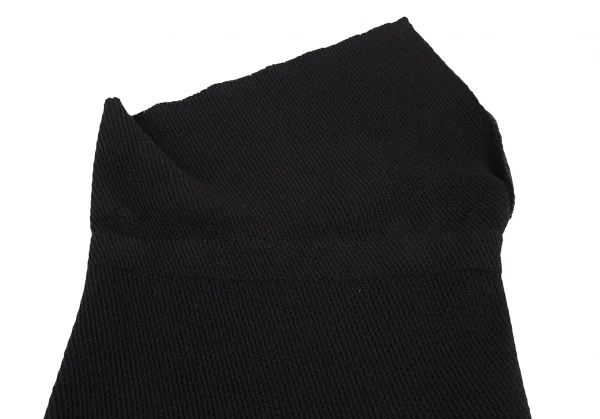 COMME des GARCONS See-through Switching Rib Knit Skirt K-124576_004