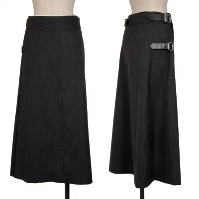 COMME des GARCONS Wool Wrap Skirt