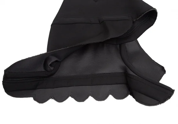 COMME des GARCONS Wool Bonding Cutting Cover Skirt K-124578_010