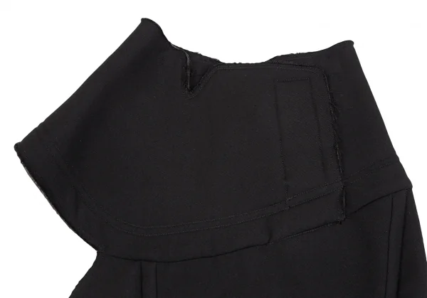 COMME des GARCONS Wool Bonding Cutting Cover Skirt K-124578_003