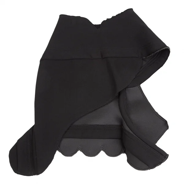 COMME des GARCONS Wool Bonding Cutting Cover Skirt K-124578_009