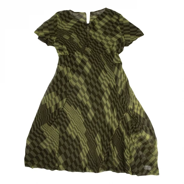 Unbranded Camo Checker Reversible Dress K-124583_013