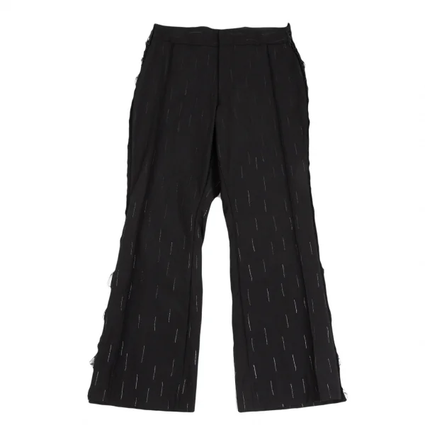 COMME des GARCONS Printed Side Cutting Pants Black S K-124586_001