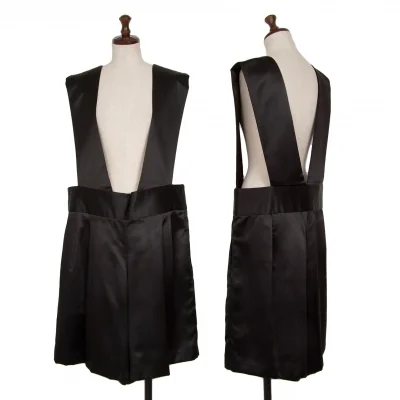 COMME des GARCONS Silk Satin Shoulder Wide Shorts