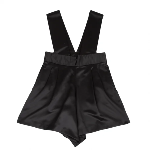 COMME des GARCONS Silk Satin Shoulder Wide Shorts K-124589_002