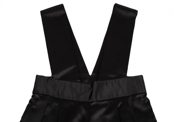 COMME des GARCONS Silk Satin Shoulder Wide Shorts K-124589_003