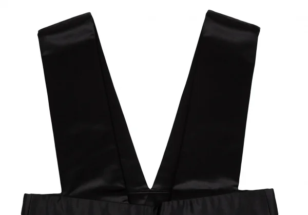 COMME des GARCONS Silk Satin Shoulder Wide Shorts K-124589_004