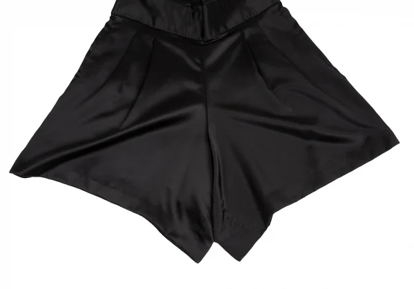 COMME des GARCONS Silk Satin Shoulder Wide Shorts K-124589_008