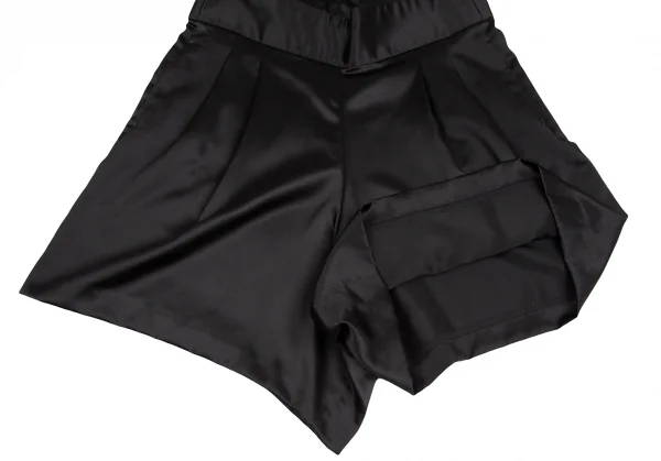 COMME des GARCONS Silk Satin Shoulder Wide Shorts K-124589_009
