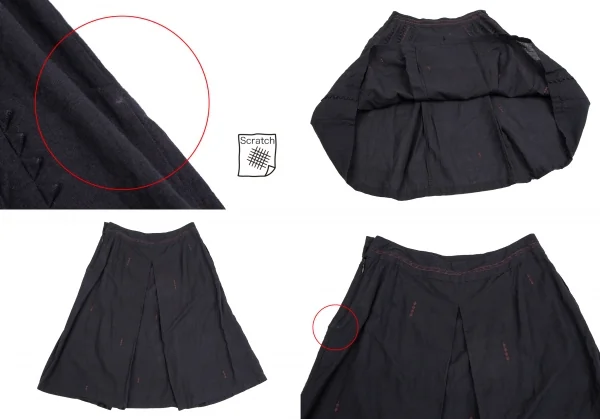 ISSEY MIYAKE HaaT Allover Embroidery Shirt & Skirt K-124605_014