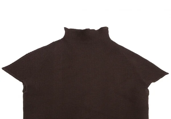 Unbranded Stretch Pleated Turtleneck T Shirt K-124609_003