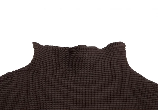 Unbranded Stretch Pleated Turtleneck T Shirt K-124609_004