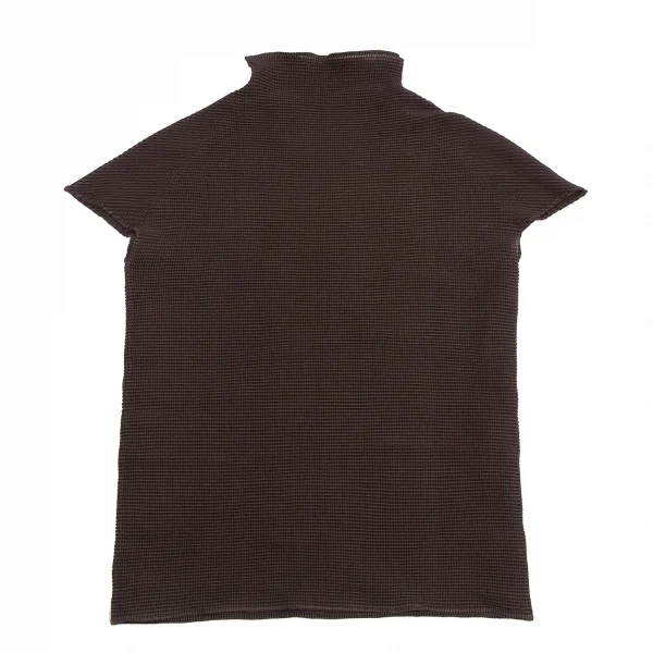 Unbranded Stretch Pleated Turtleneck T Shirt K-124609_009