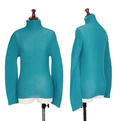 ISSEY MIYAKE me Stretch Pleated Turtleneck T Shirt