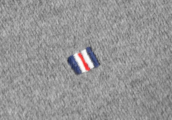 Mademoiselle NON NON Flag One Point Embroidery T Shirt K-124648_005