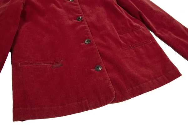 Mademoiselle NON NON Corduroy Round Collar Jacket K-124658_008