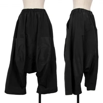 SENSOUNICO MOYURU Switching Wide Dropped Crotch Pants