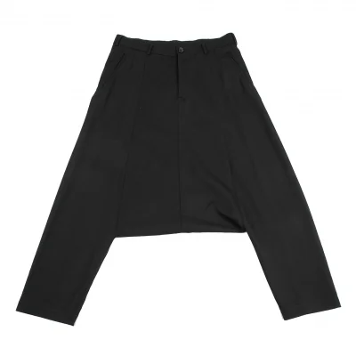 COMME des GARCONS Wool Gabardine Dropped Crotch Pants