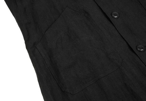Y's Linen Pocket Design Long Jacket K-124677_010