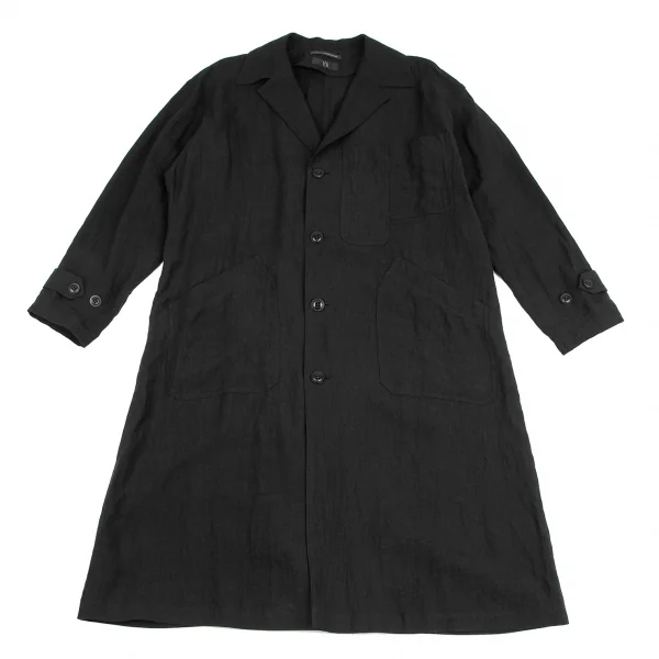 Y's Linen Pocket Design Long Jacket K-124677_002