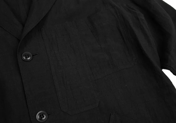 Y's Linen Pocket Design Long Jacket K-124677_006