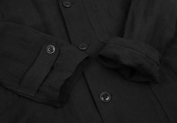Y's Linen Pocket Design Long Jacket K-124677_008